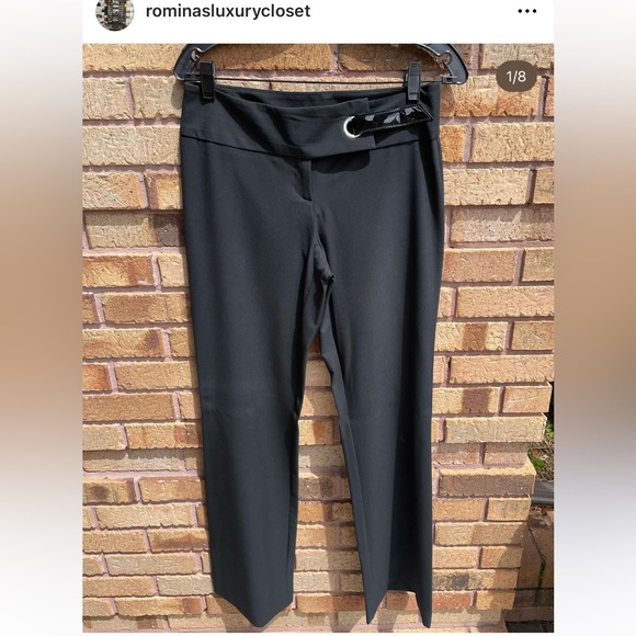 Cache Black Formal Pants 🖤Size 6 - Picture 3 of 17